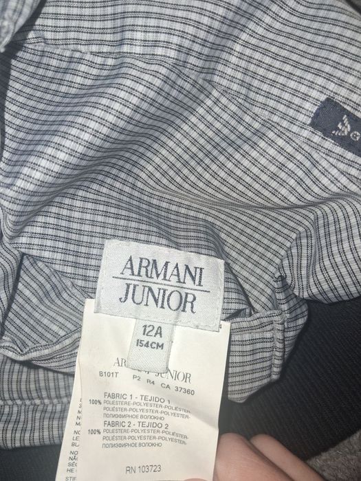Куртка Armani Junior, оригінал, 12 років / 154 см, двостороння