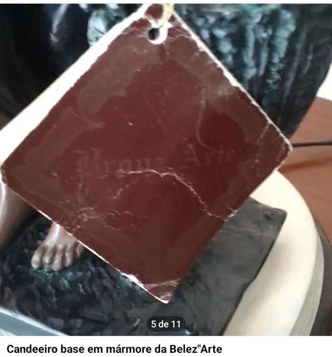 Candeeiro de mesa da Bronze Arte