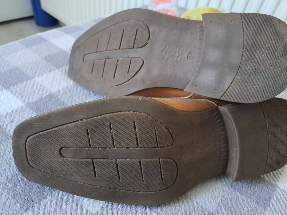 Buty skórzane męskie