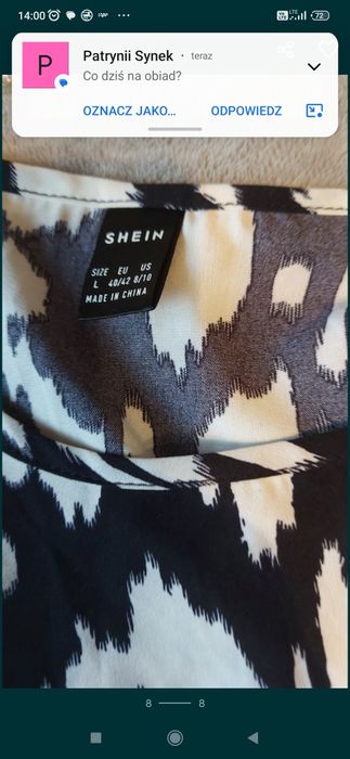 Tunika Może być ciążowa l/xl