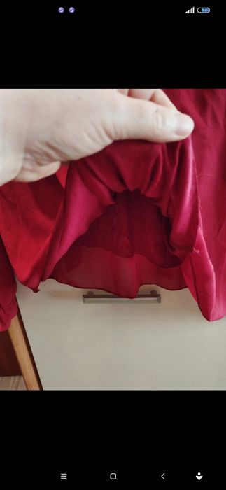 Bluzka L,xl burgund