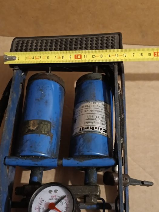 Bomba de pé Einhell 2 cilindros