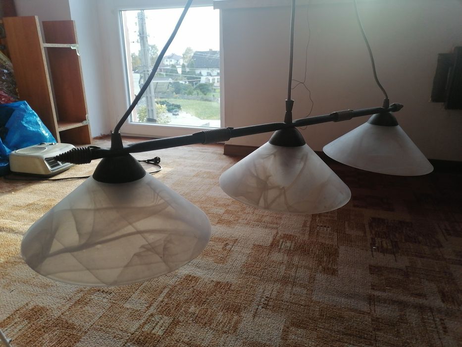 Lampa wisząca podłużna