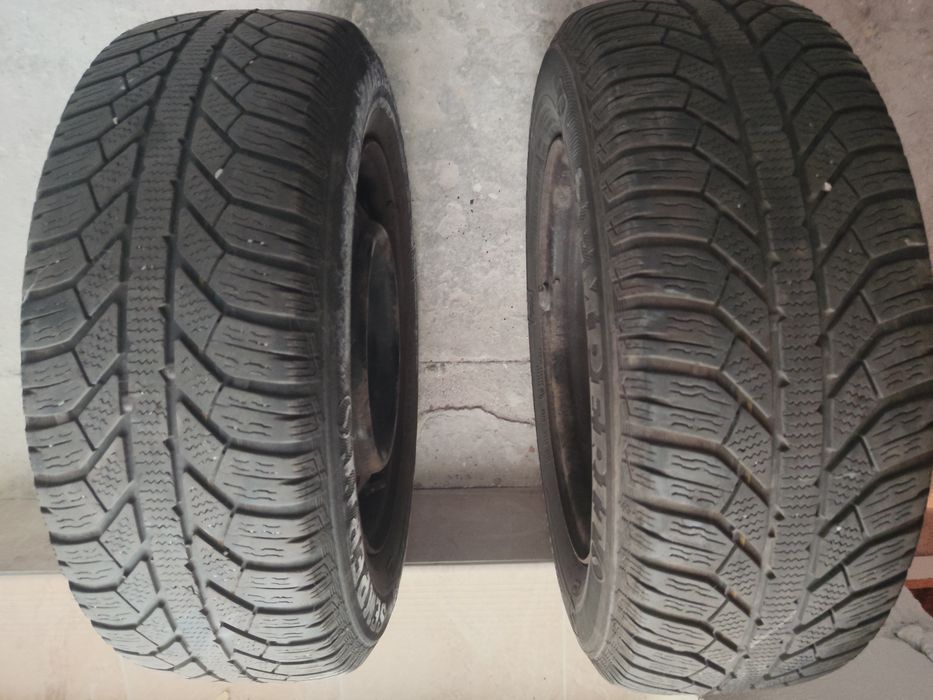 Zimowe Opony Master Grip 2 195/65 r15 na feldze plus kołpaki