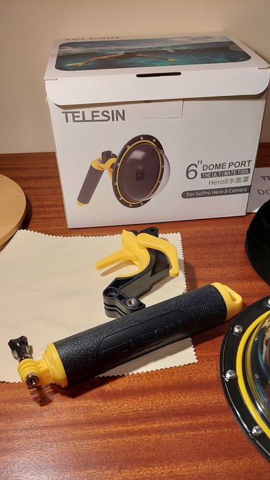 Cúpula para GoPro 8 c/todos os acessórios