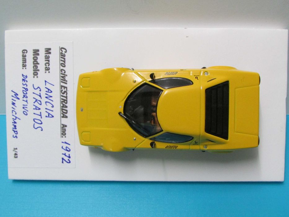 Lancia Stratos (1972) - Miniatura Minichamps escala 1/43