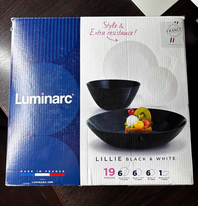 Сервіз Luminarc Lillie 19 предметів