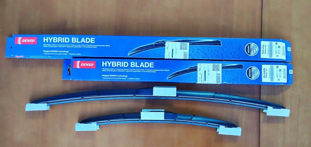 Продам комплект Щітки склоочисника гібридні Denso Hybrid (26") і (16")