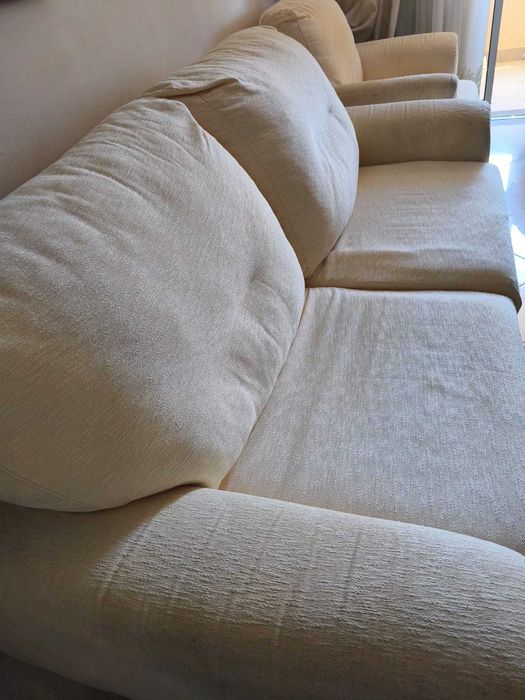 Conjunto de 3 Sofás confortáveis e elegantes