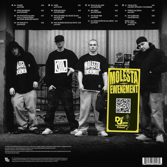 MOLESTA EWENEMENT- Nigdy Nie Mów Nigdy 2LP vinyl