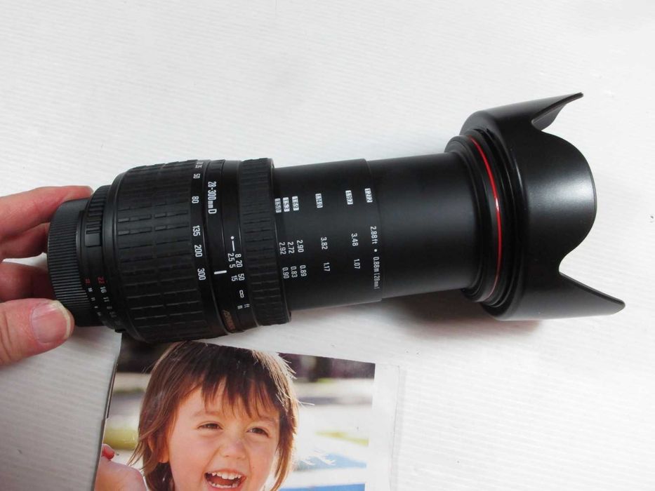 Sigma  28-300mm Macro Perto e Longe Estado TOP, Para Máquinas Nikon