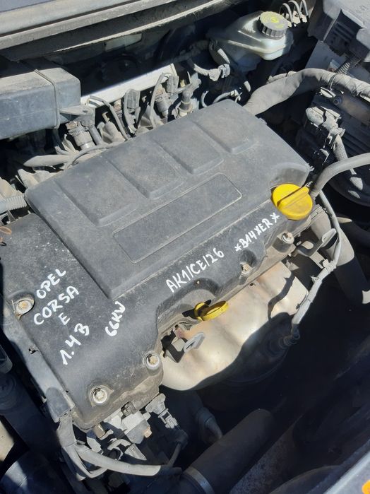 Silnik Słupek B14Xer Opel Corsa E 1.4 B 66Kw