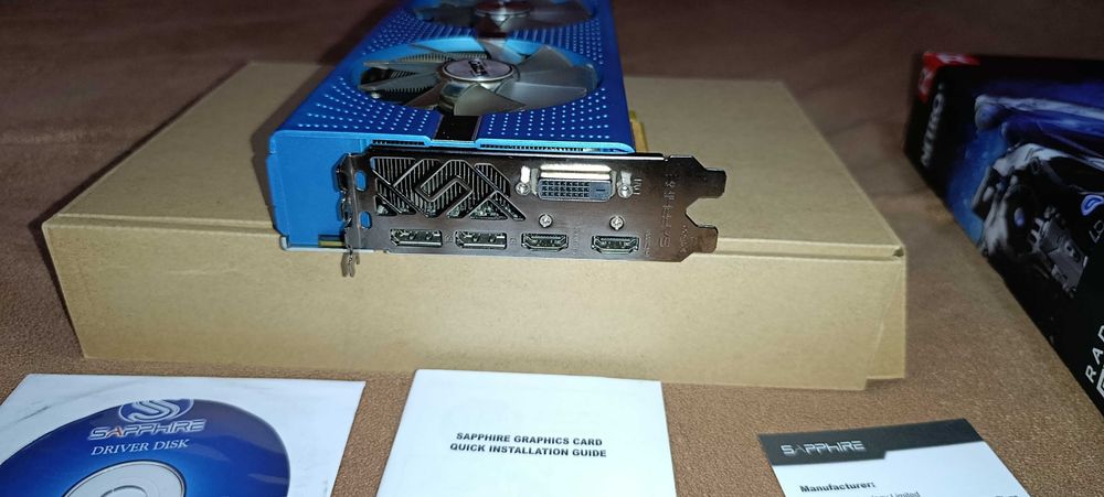 Відеокарта Sapphire Radeon RX 580 8GD5 Special Edition METAL BLUE NITRO+