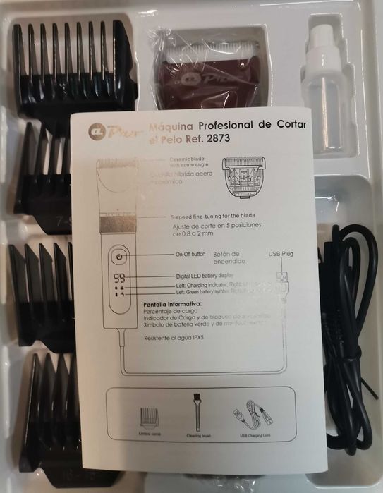Máquina de cortar cabelo aPRO (Novo)