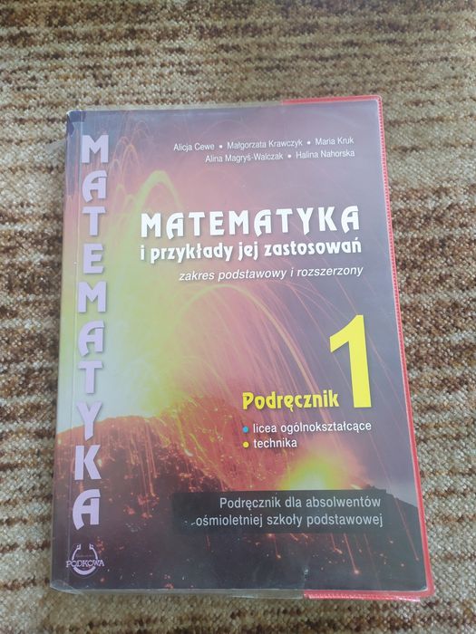 Matematyka i przykłady jej zastosowań 1 podręcznik