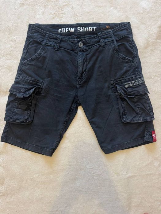 Шорти Alpha industries black