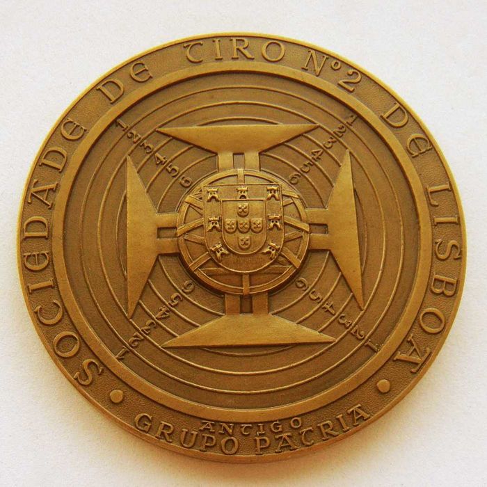 Medalha Bronze Sociedade de Tiro N. 2 de Lisboa
