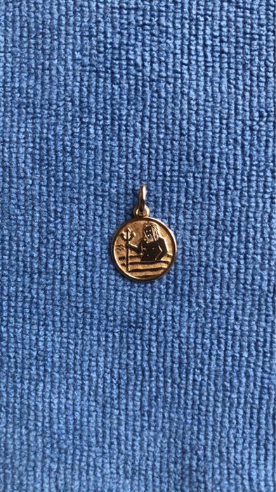 Złota  zawieszka, znak zodiaku próba 333(8k)