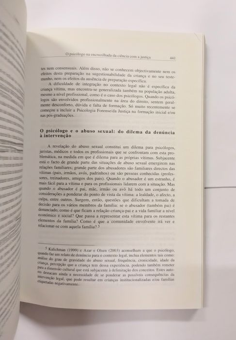 Psicologia Forense, de António Castro Fonseca