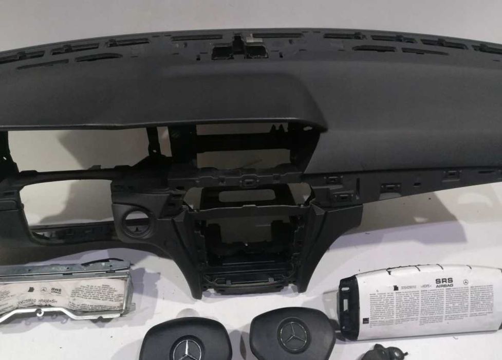 Kit de airbags, cintos de segurança e tablier para Mercedes W204