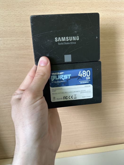 Ssd patriot burst і Samsung