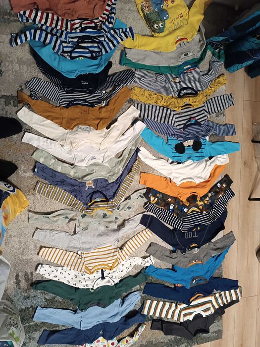 Ubranka dziecięce 86-92 paka lub pojedyńczo