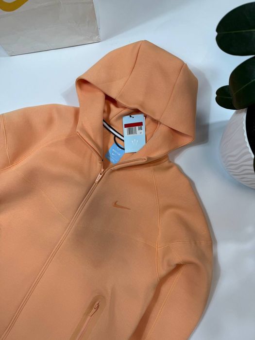 Зіпка Nike Nocta оранжева Кофта Найк Теч Фліс Нокта Зіп-Худі Найк