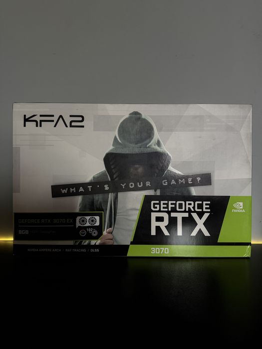 Мощная видеокарта KFA2 GeForce RTX 3070 EX 8GB