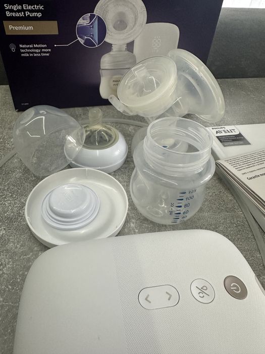 Молоковідсмоктувач Philips Premium електричний SCF396