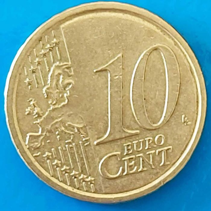 10 Cêntimos de 2012 de Itália