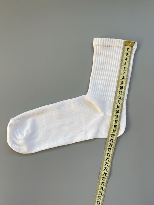 • Носки однотонні / 6пар 200грн / носки високі білі •