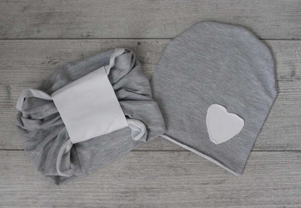 komplet czapka komin rozmiar 42 Monello 0,5-1 rok