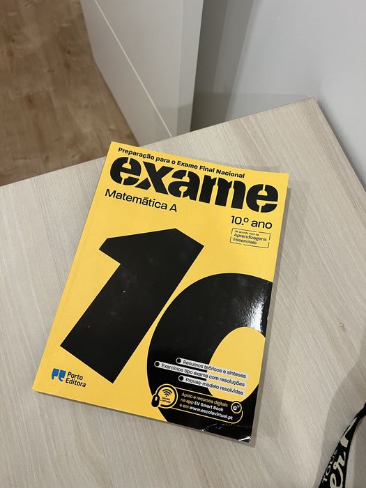 Livros de preparação para o exame de Matematica A