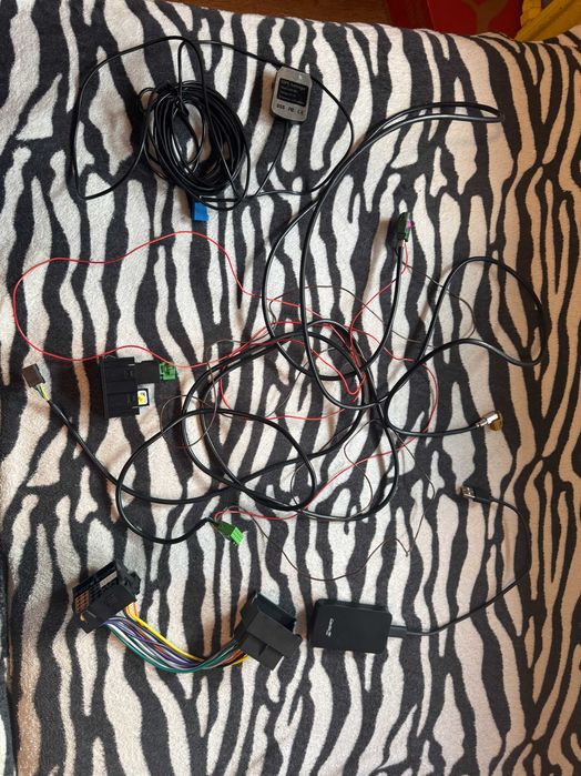 Radio VW MIB2 PQ STD2 wersja z DAB wraz z całym zestawem do retrofit
