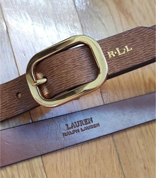 Стильний шкіряний пояс, ремінь Polo Ralph Lauren, оригінал,xs-s