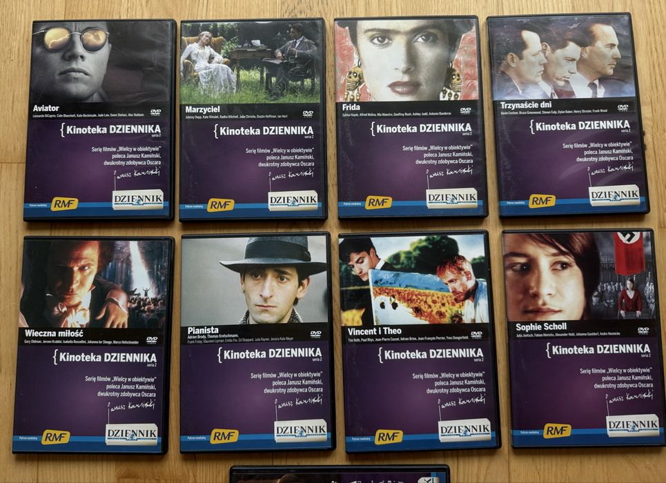 Pakiet 9 DVD – Kinoteka Dziennika, Seria 2