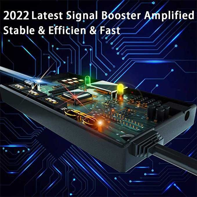 2022 Antena de TV potente para interiores recepção de 480 km,  HDTV