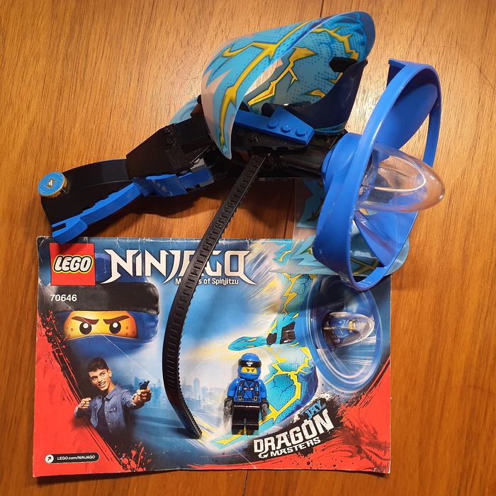 LEGO Ninjago Spinjitsu 70646 latający Jay njo451 Dragon Masters z
