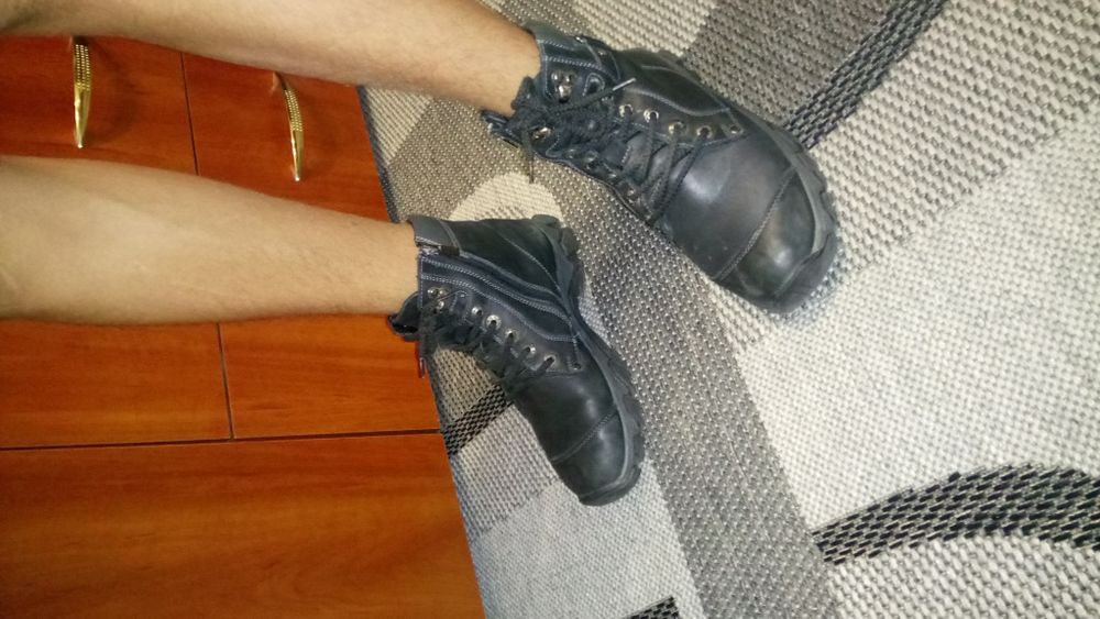 Зимняя обувь кожа