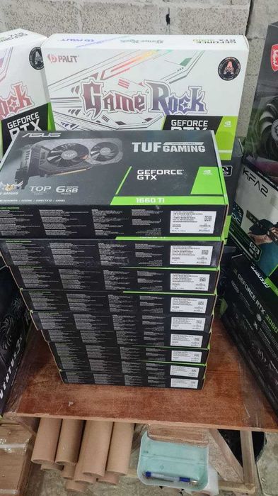 Видеокарта ASUS TUF Gaming GeForce GTX 1660Ti EVO OC 6GB GDDR