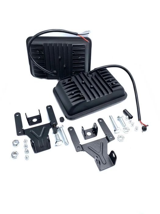 Светодиодная фара ближнего света С ДХО 50W. СТГ ПТФ Led противотуманка