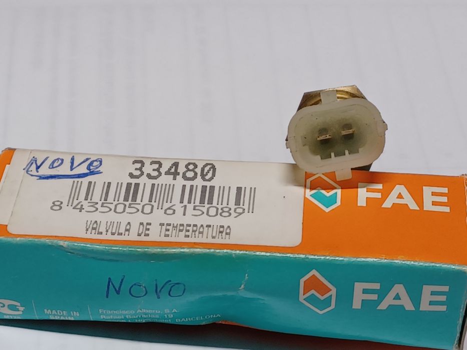 Sensor/válvula da temperatura da água opel corsa c 1.2 gasolina
