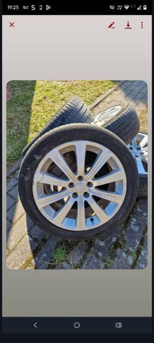 Alufelgi Subaru orginał 17 cali