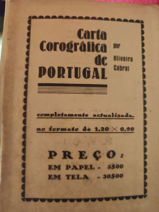 Roteiro e Planta da cidade do Porto - Ano 1933
