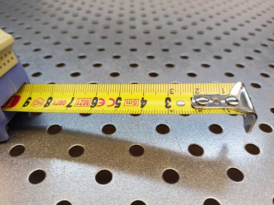 Miara zwijana gumowana 5 m x 19 mm niebieska JOBIprofi 13005 miara 5m
