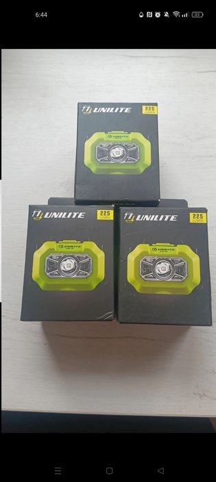 Latarka czołowa Unlite