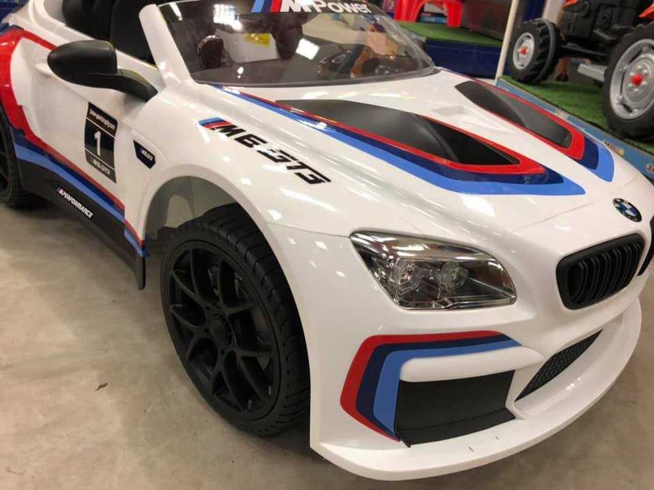 Auto samochód na akumulator BMW M6 GT3 samochodzik autko pilot RC