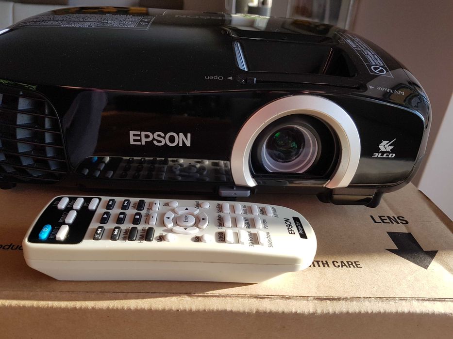 Projektor Epson EH-TW5200 FullHD okulary 3D nowa lampa 1-szy wł Gdańsk