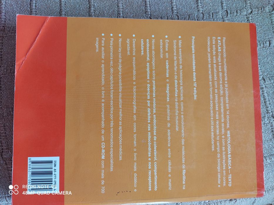 Livro Histologia Básica, Junqueira, 10 ed