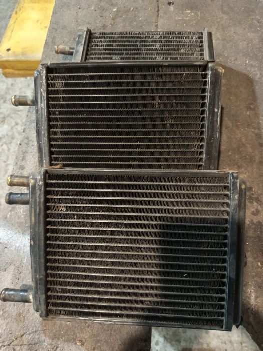 Радиатор печки газель.разборка